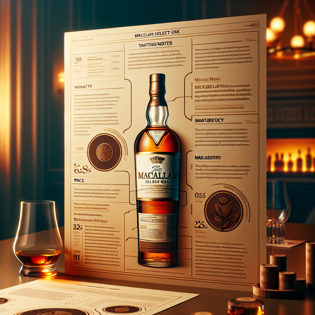 คุณกำลังมองหาสก็อตวิสกี้ที่เป็นเอกลักษณ์? Macallan Select Oak เป็นตัวเลือกที่น่าสนใจมาก! ราคาสำหรับ Macallan Select Oak อาจแตกต่างกันไปทั้งจากสถานที่ขายและโปรโมชั่น ที่นี่เราจะมาพูดคุยเกี่ยวกับราคาและคุณสมบัติที่น่าสนใจของ Macallan Select Oak